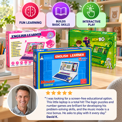 Kids’ Interactive Learning Laptop