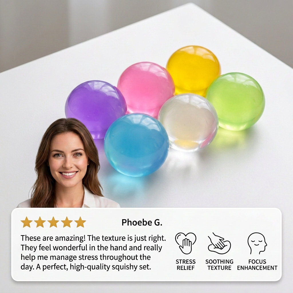 Coconut Oil Stress Relief Squishy Ball