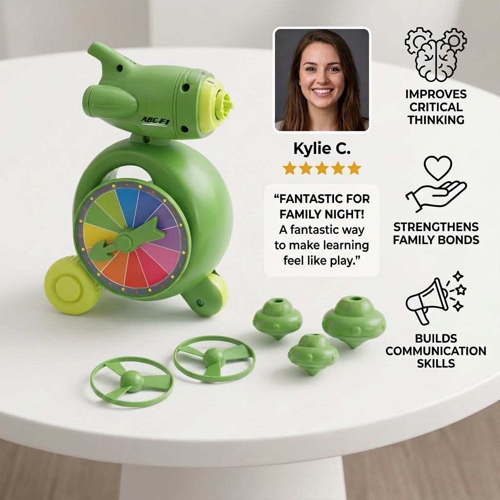 5-in-1 Gyro Educational Toy – Spinning, Balancing & Stacking Skill Game for Kids