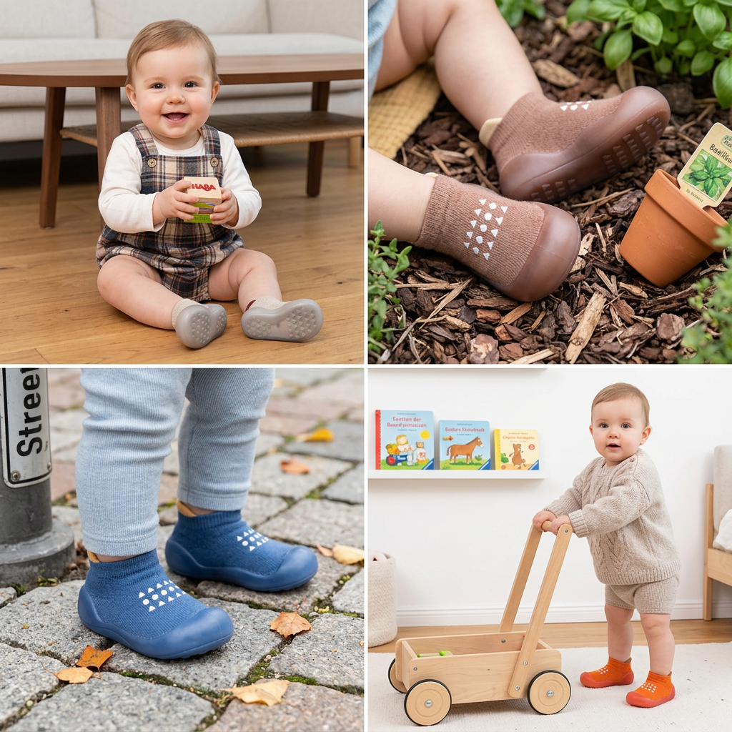 Baby Sock Shoes – Lightweight & Breathable First Walking Shoes