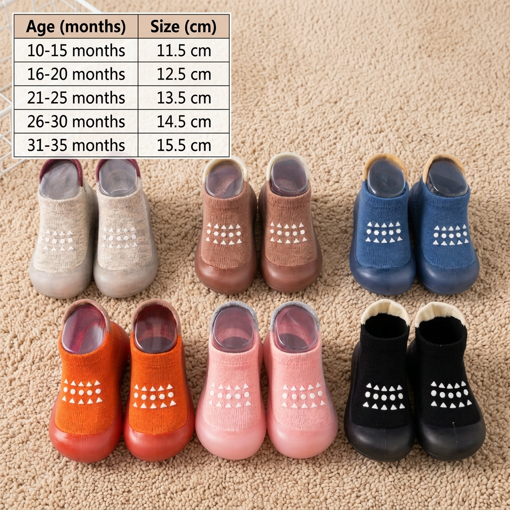 Baby Sock Shoes – Lightweight & Breathable First Walking Shoes