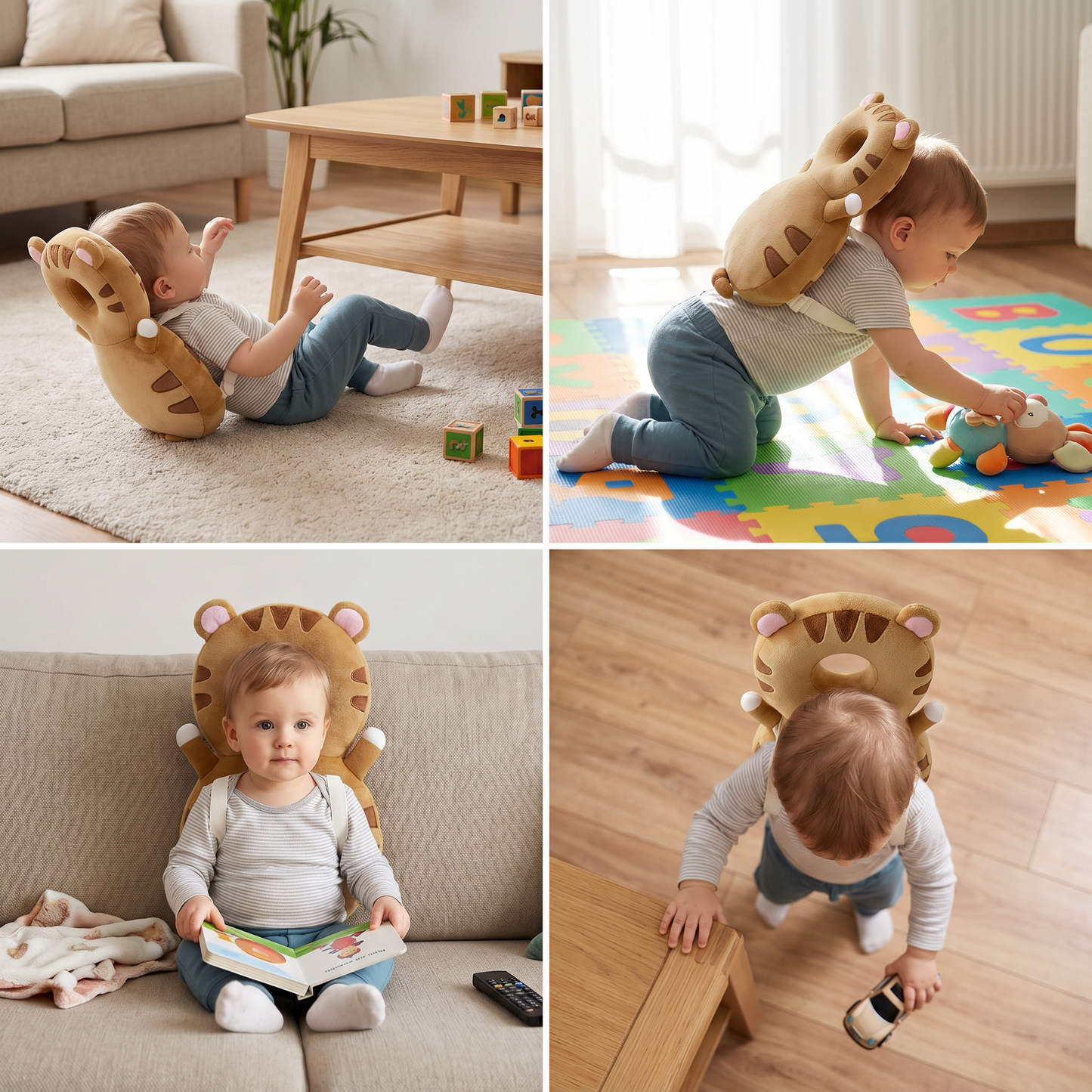 Cute Baby Head Protection