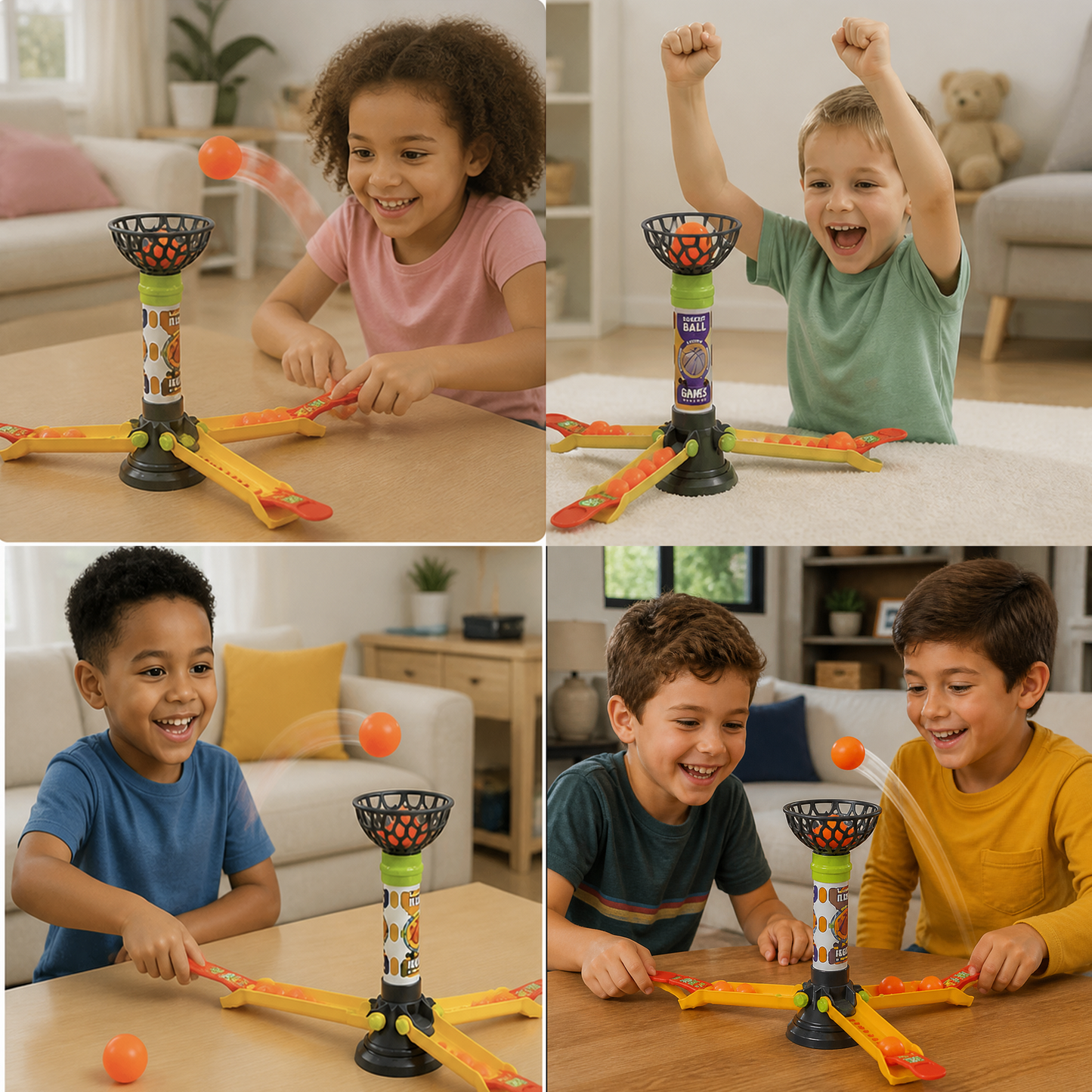Fast Flick Basketball Challenge Game