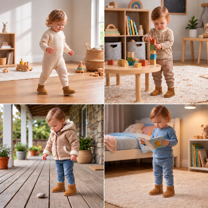 Cozy Waterproof Winter Boots with Non-Slip Soles