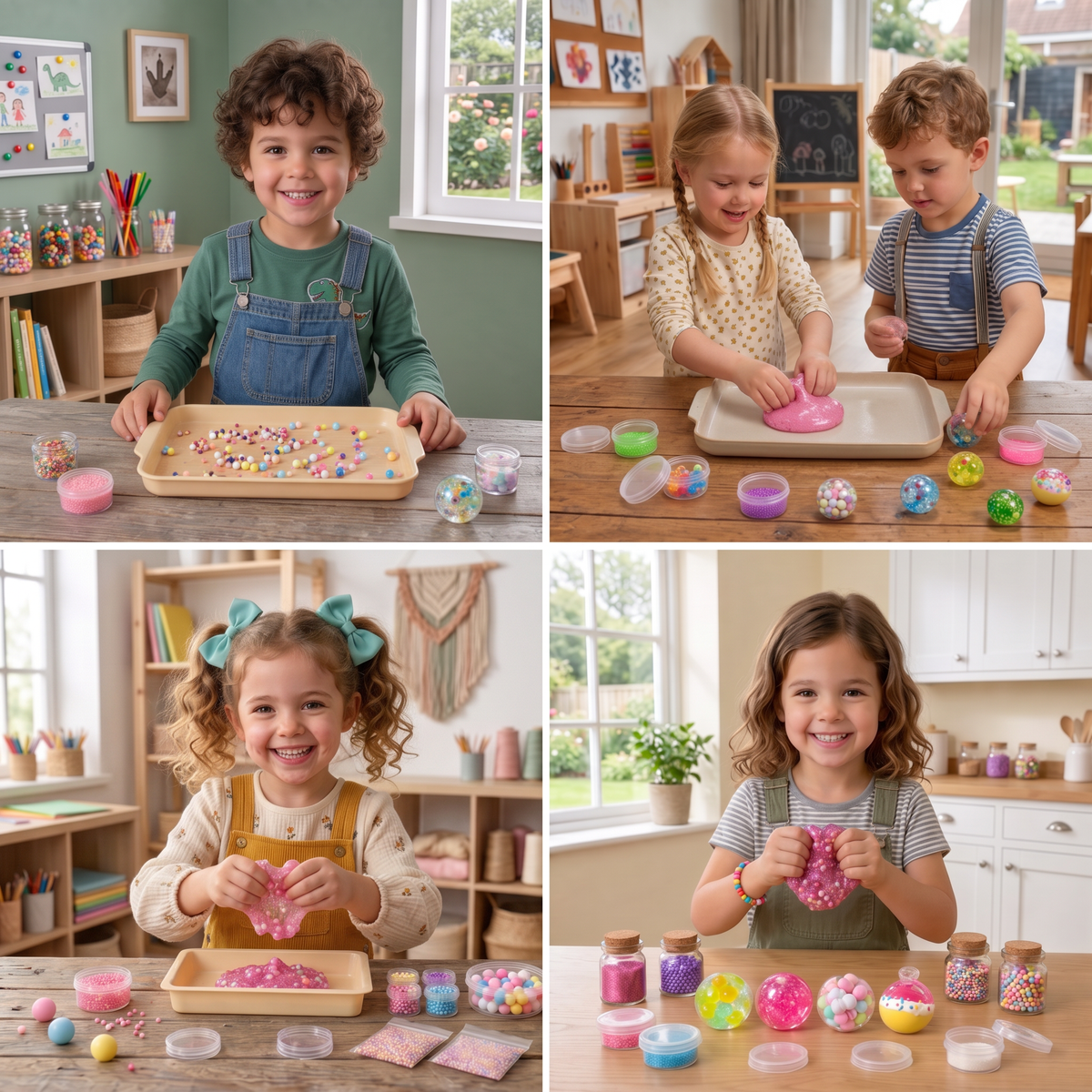 DIY Stress Ball Making Kit for Kids – Create Your Own Squishy Sensory Balls