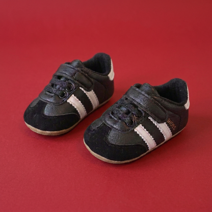 Classic Retro Baby Sneakers – Soft Sole First Walking Shoes