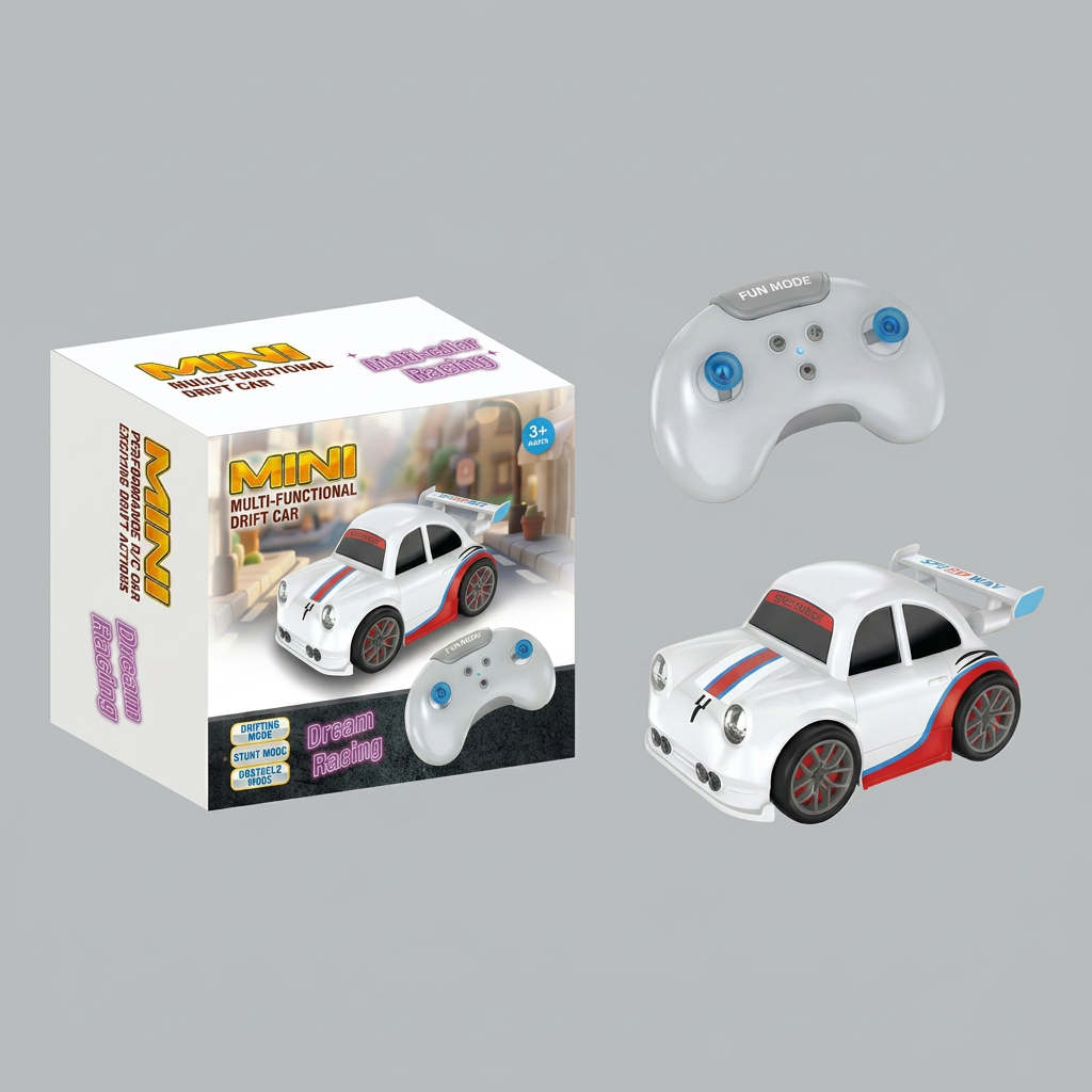 RC Racing Drift Car for Kids - Remote Control with Sensor Lights & Sound